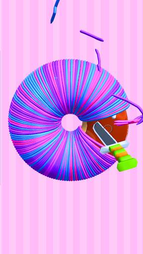 Rubber Band Cutting - ASMR Slice Game screenshot 6