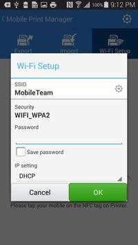 Samsung Mobile Print Manager screenshot 4