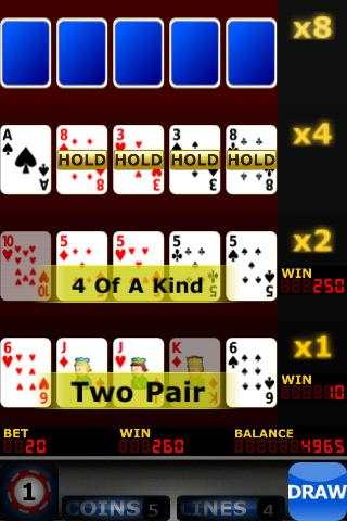 Upgrade Video Poker FREE screenshot 4