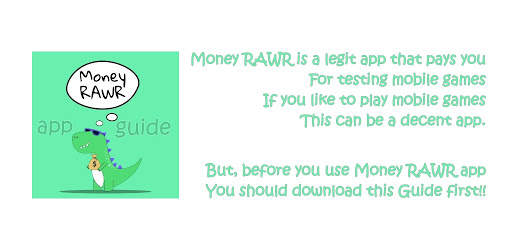 Money RAWR App Guide: Play Games Earn Money & Gift स्क्रीनशॉट 1