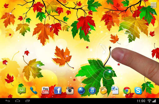 Autumn Leaves Live Wallpaper screenshot 5