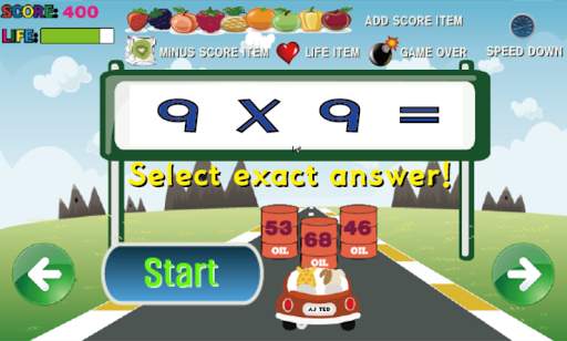 Racing Times Table screenshot 3