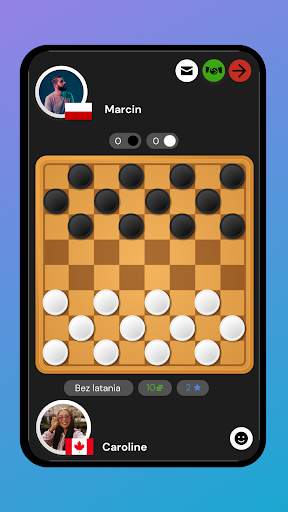 Warcaby Online Gra Planszowa screenshot 1