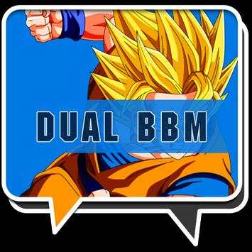 Goku theme for dual bbm  2017 screenshot 2