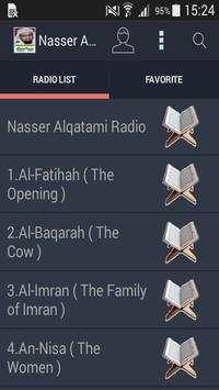 Nasser Al Qatami Quran Mp3 screenshot 1