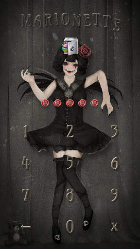 AppLock Live Theme Marionette – Paid Theme screenshot 2