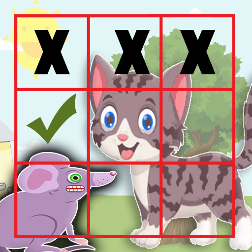 cat vs mouse icon