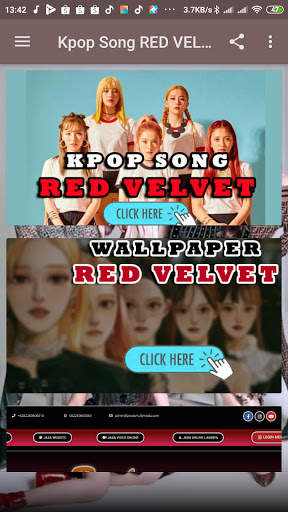 Kpop Song RED VELVET screenshot 2