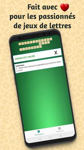 Vérificateur Mots du SCRABBLE® скриншот 4