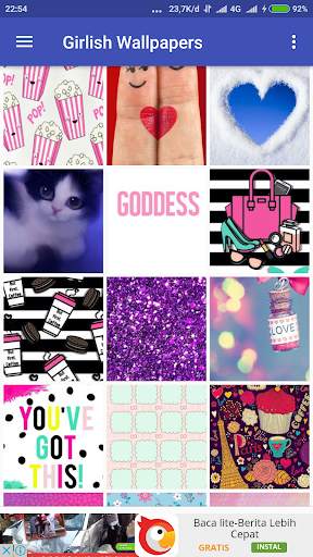 Girlish Wallpapers screenshot 2
