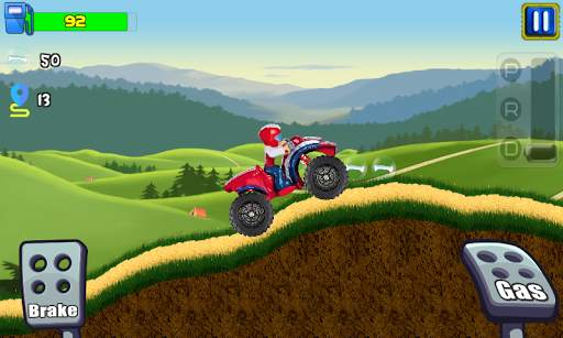 Paw Ryder ATV Climb Racing screenshot 1