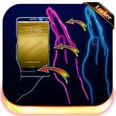 Wave Air Lock Gold Screen lock / Unlock on 9Apps