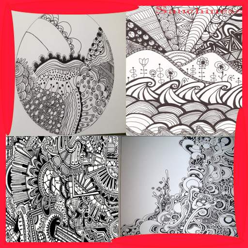 100 Popular Doodle Drawing Arts 7.0