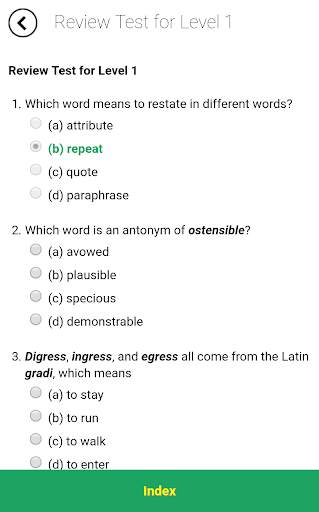 Verbal Advantage - Level 1 screenshot 4