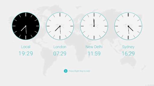 World Clock screenshot 2