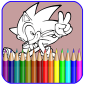 coloring soni book 2020 icon