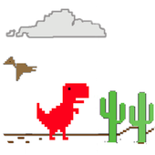 Dino Runner : Red T-Rex icon
