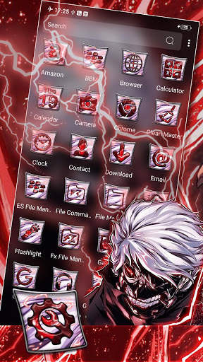 Cool Anime Ken Launcher Theme screenshot 2