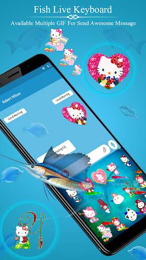 Fish Live Keyboard screenshot 5