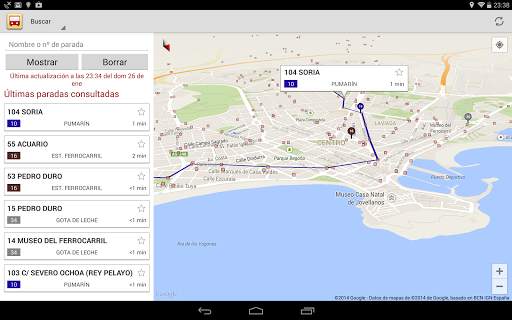 Gijón en bus screenshot 5