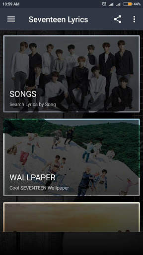 Seventeen Lyrics (Offline) screenshot 2