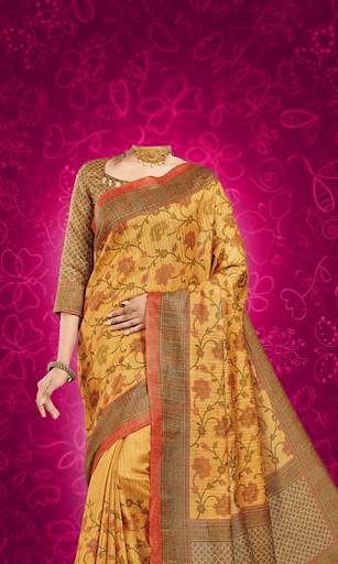 Women Saree Photo Suit screenshot 1