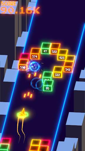 Geometry Breaker: Fire Up Cubes! screenshot 1