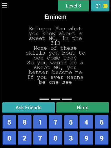 Guess the song - Eminem screenshot 18