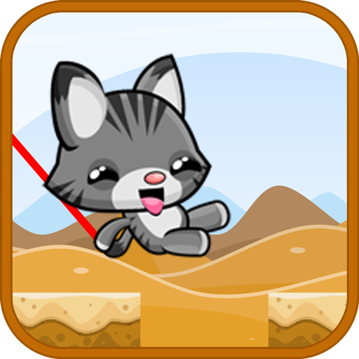 Rope and the Cat 2D icon