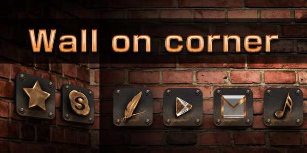 WallOnCorner Go Launcher Theme screenshot 6