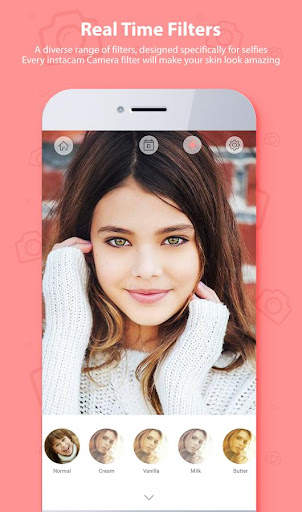 Selfie Camera Beauty - Filter & Photo Editor ❤ screenshot 3