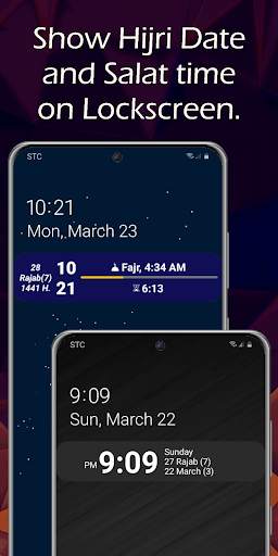 Hijri - Islamic Widget & Salat time screenshot 2
