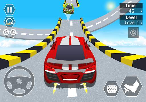 Extreme Car Stunts 3D free : Car GT Racing Ramp screenshot 7