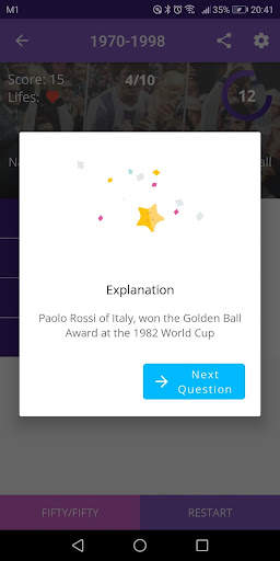 Football Quiz - The Beautiful  screenshot 5