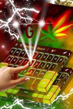 Rasta Theme Keyboard screenshot 2