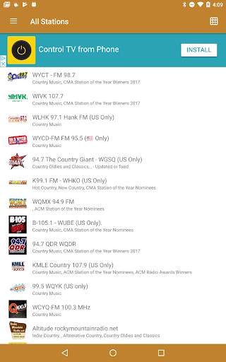 Country Music RADIO & Podcasts screenshot 11