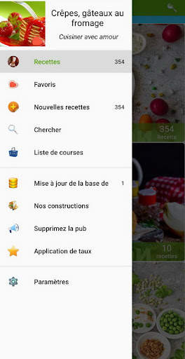 Crêpes, gâteaux au fromage screenshot 2