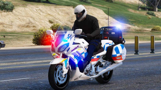 Police Moto Chase and Real Motobike Simulator 2021 screenshot 1