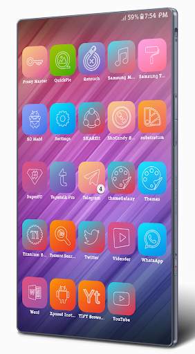 Square Colors Icons Pack 8 تصوير الشاشة