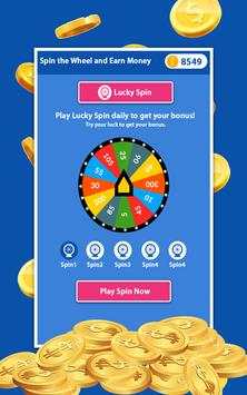 Spin the Wheel and Earn Money स्क्रीनशॉट 5