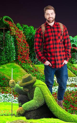 Garden Camera - Photo Frames & screenshot 1