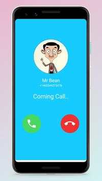 Mr Funny Bean - Fake Call Video & Message screenshot 4