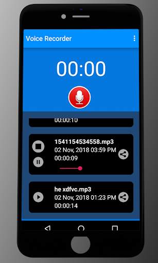 Voice Recorder 3 تصوير الشاشة