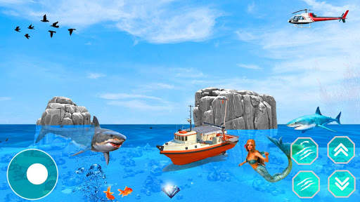 Simulator putri duyung 3d sim: Game rahasia Arena screenshot 3