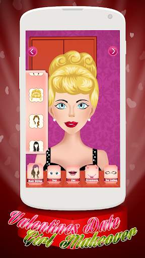 Valentine Makeover - Girl Game screenshot 5