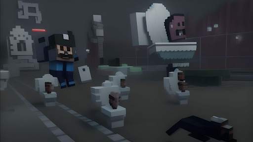Mod Skibidi Toilet Minecraft screenshot 4