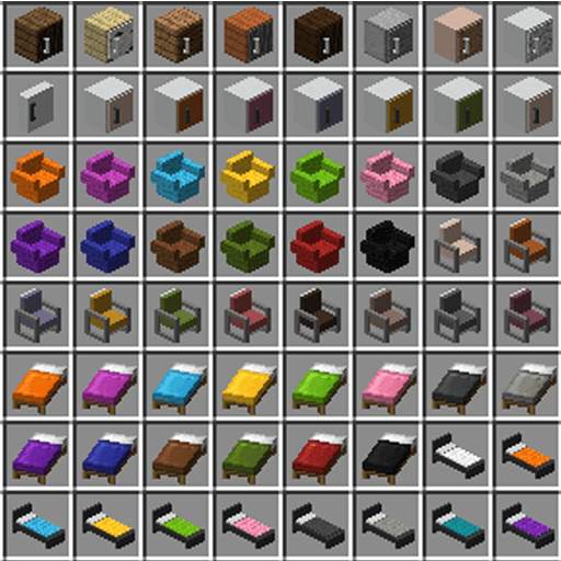 Furniture mod for minecraft 1.05.03