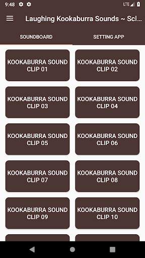 Kookaburra Bird Sound Collections ~ Sclip.app screenshot 1