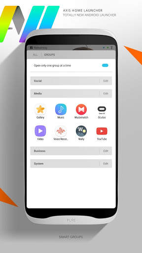 Axis Home Launcher screenshot 8