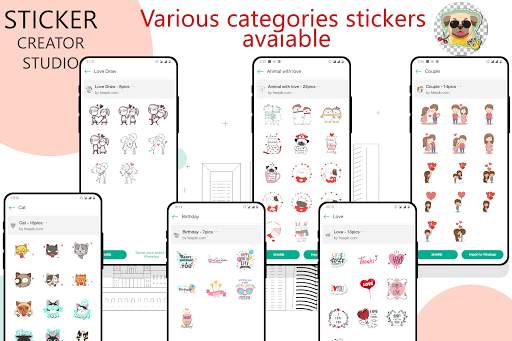 Sticker maker studio for WhatsApp - WAStickerApps screenshot 8
